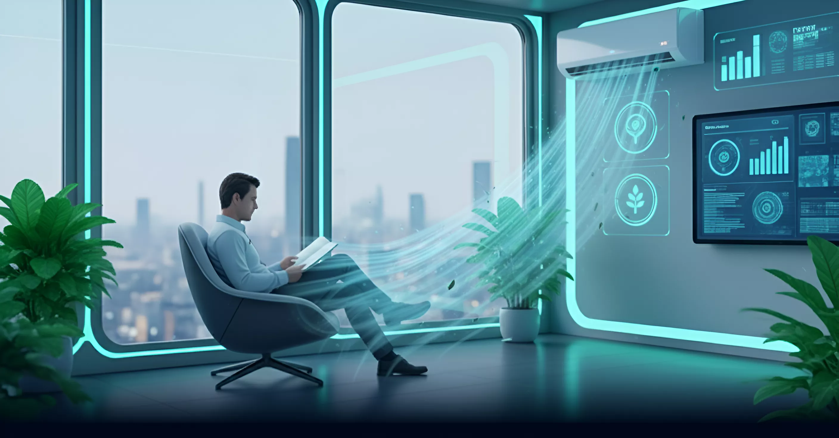 سیستم هوشمند کنترل تاسیسات و تهویه